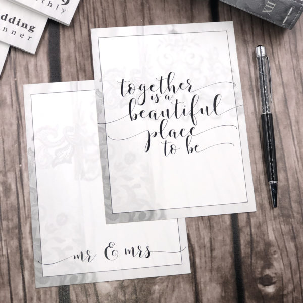 wedding planner cards wedding planner cards
