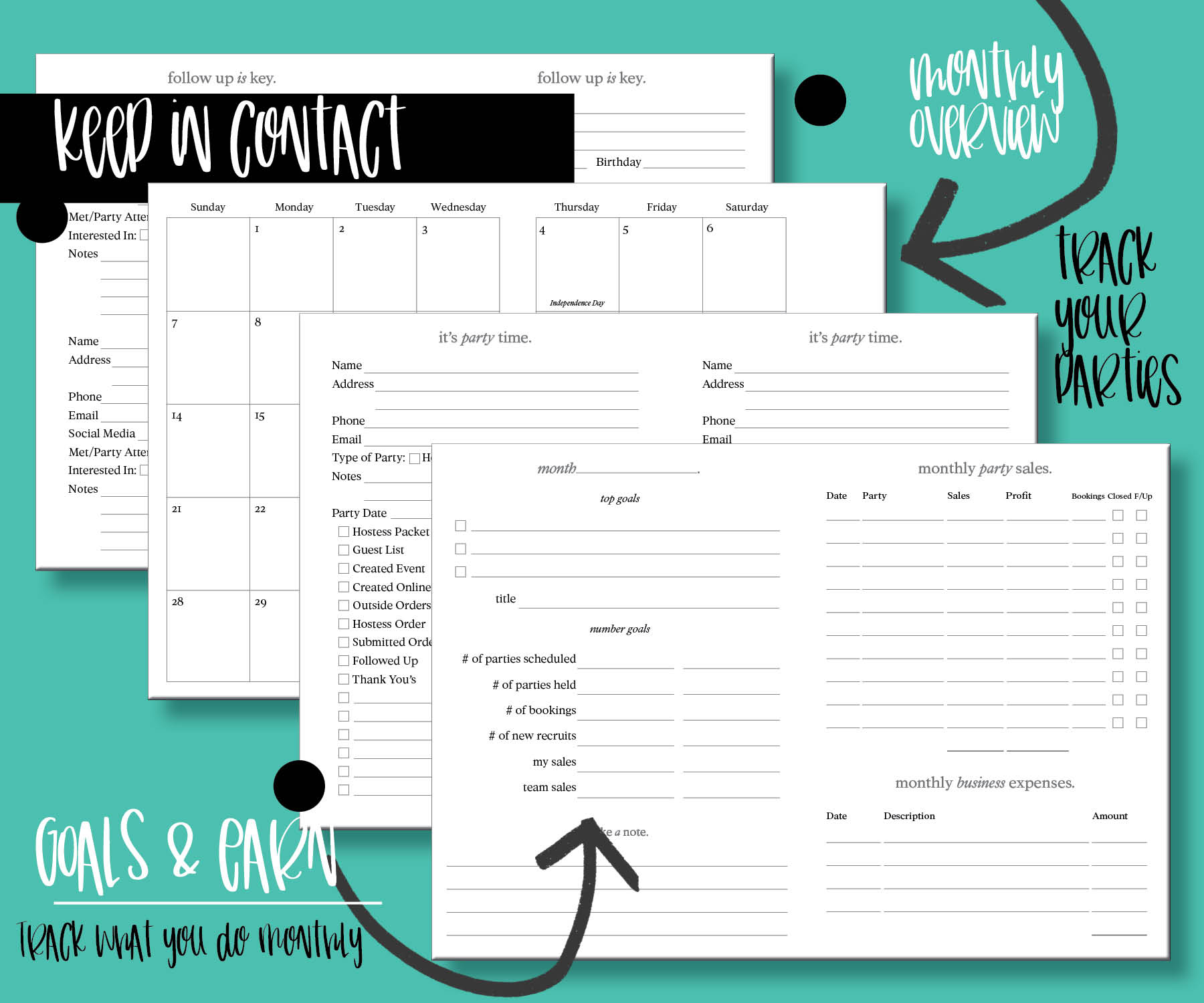 direct sales planner