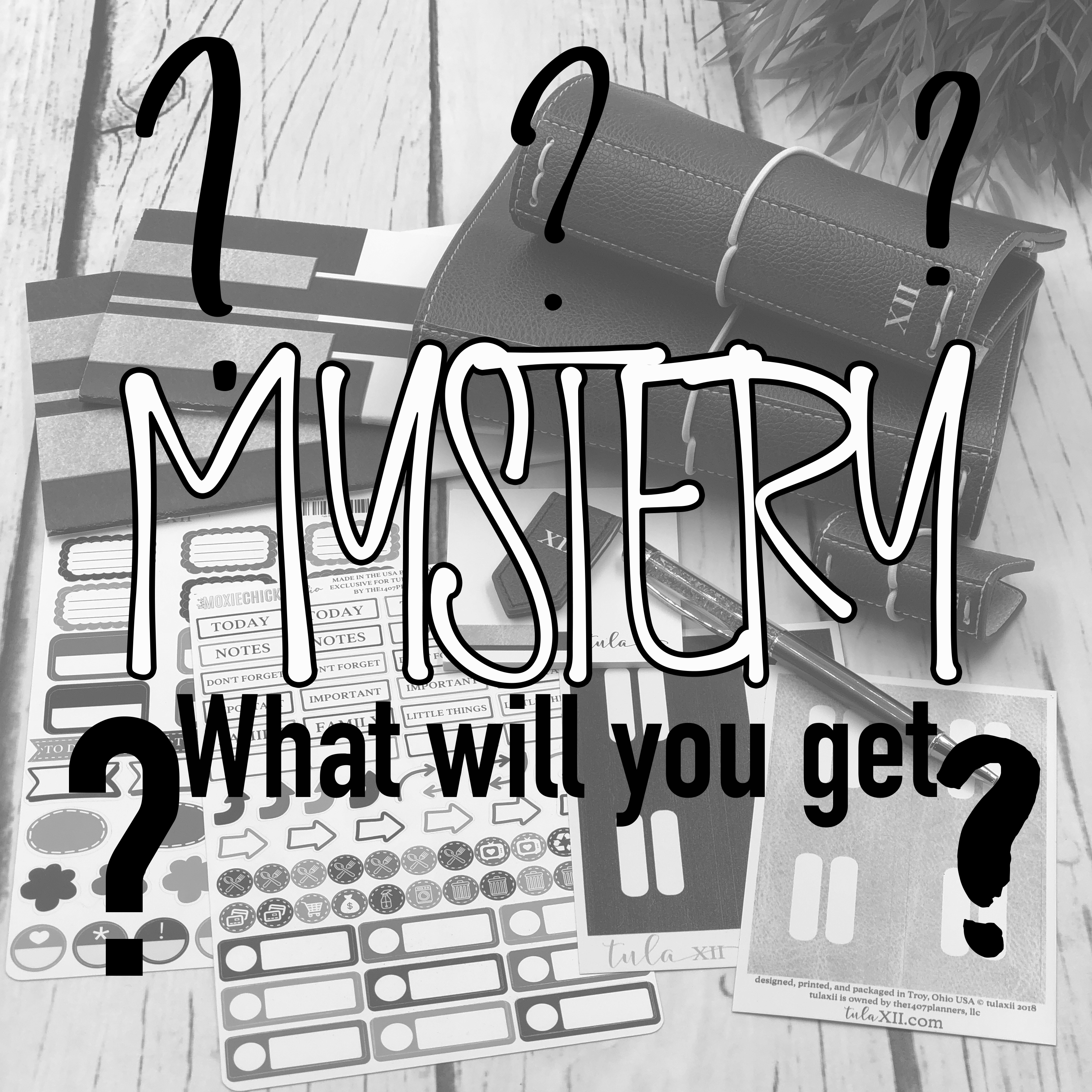 planner mystery box