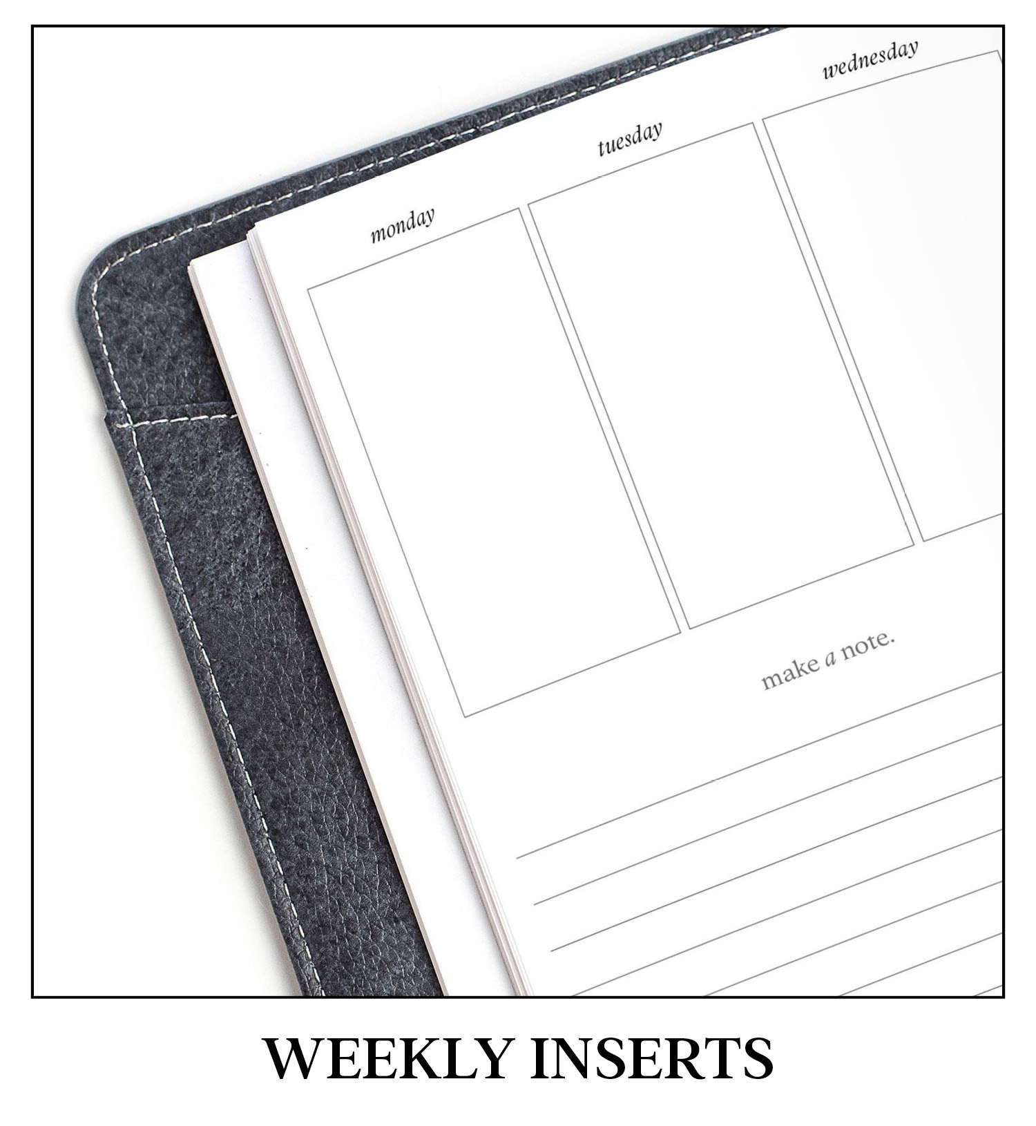 Weekly Inserts