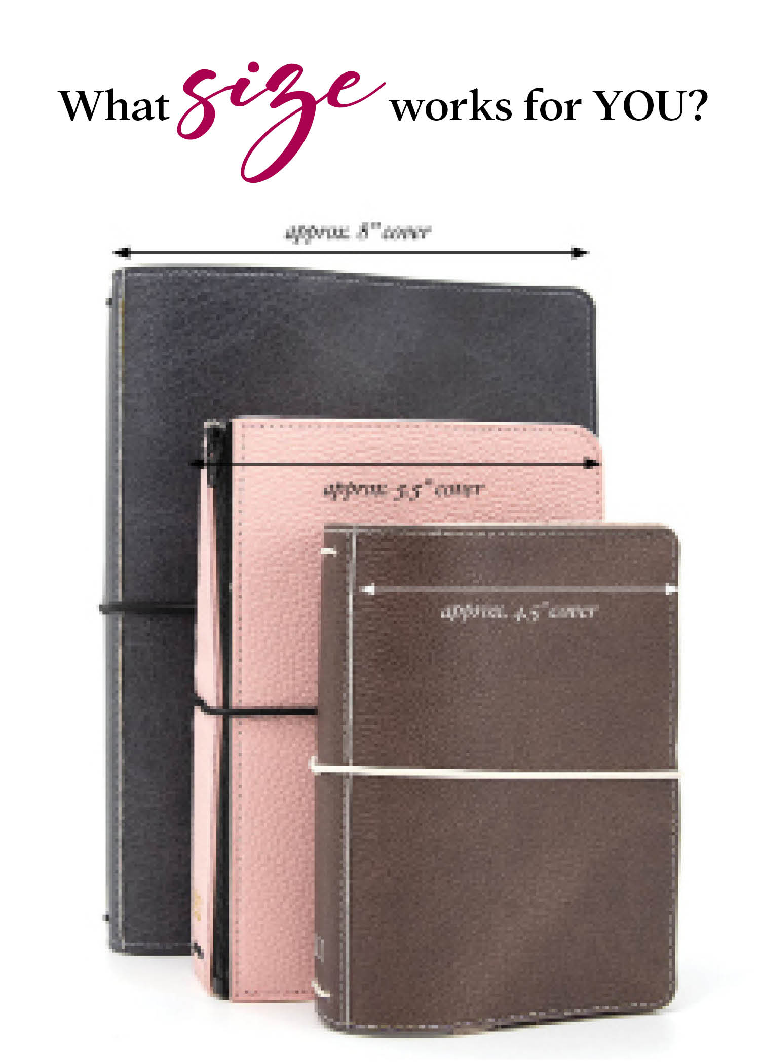 Planner Cover Sizes