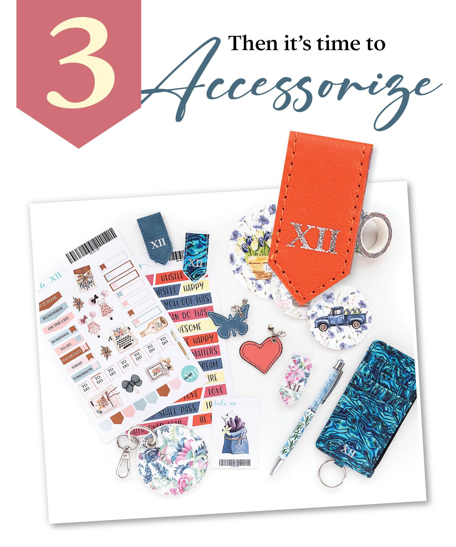 Tula XII Planner Accessories