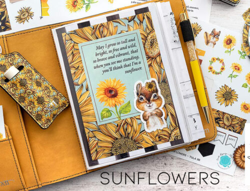Bring Sunshine to Your Plans with Our Sunflower Decorative Planner Kit!