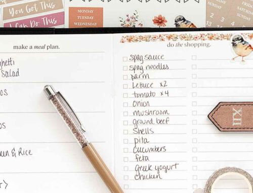 Master Your Meal Planning with Our Versatile Planner Insert